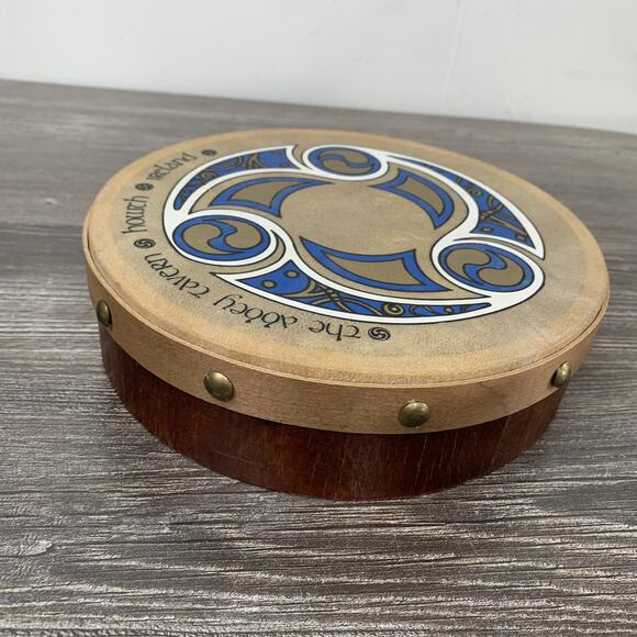 Waltons 8" Gaelic Celtic Bodhran The Abbey Tavern Ireland Irish - Picture 4 of 8